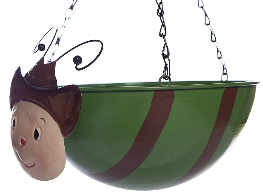 Novelty Cowboy Metal Hanging Basket 5 Novelty Cowboy Metal Hanging Basket - Image 3