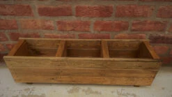 Patio Herb Trough 3 Planting Sections -Garden Planting Supplies Store herb pots 1