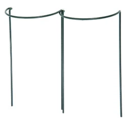 Pack Of 8 X 35cm H X 20cm W Large Garden Metal Plant Flower Hoops