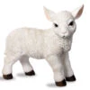 White Standing Large Lamb - Garden Ornament