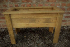 RaisedPlanter On Legs Trough Wood Ready Made Extra Large
