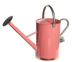 8 Litres Pink Metal Watering Can