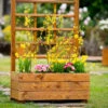 Skye Trellis Planter - Medium -Garden Planting Supplies Store plan 1
