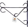 30cm Heavy Duty Hanging Basket Metal Wall Bracket -Garden Planting Supplies Store plant hooks