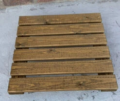 Extra Large Plant Stand Mover Wheels Caddy Trolley 500mm Brown -Garden Planting Supplies Store plant pot mover 2