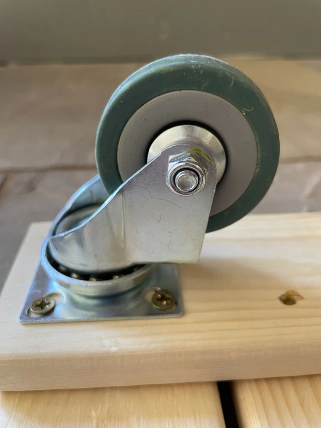 Potted Plant Stand Mover Wheels Caddy Trolley 300mm Natural 4 Potted Plant Stand Mover Wheels Caddy Trolley 300mm Natural - Image 2