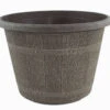 30cm Plastic Garden Pot Planter Driftwood Design 2 30cm Plastic Garden Pot Planter Driftwood Design -Garden Planting Supplies Store plastic flower pots