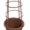 57cm Round Plastic Plant Pot With Obelisk Trellis 2 57cm Round Plastic Plant Pot With Obelisk Trellis -Garden Planting Supplies Store plastic terracotta pots