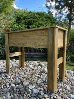 High Raised Planter On Legs Raised PotVegetable Herb Garden Boxes -Garden Planting Supplies Store raised flower pots 1