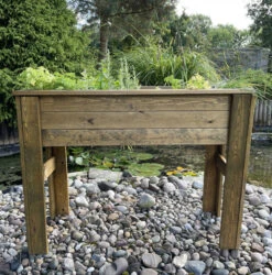 High Raised Planter On Legs Raised PotVegetable Herb Garden Boxes -Garden Planting Supplies Store raised flower pots 3