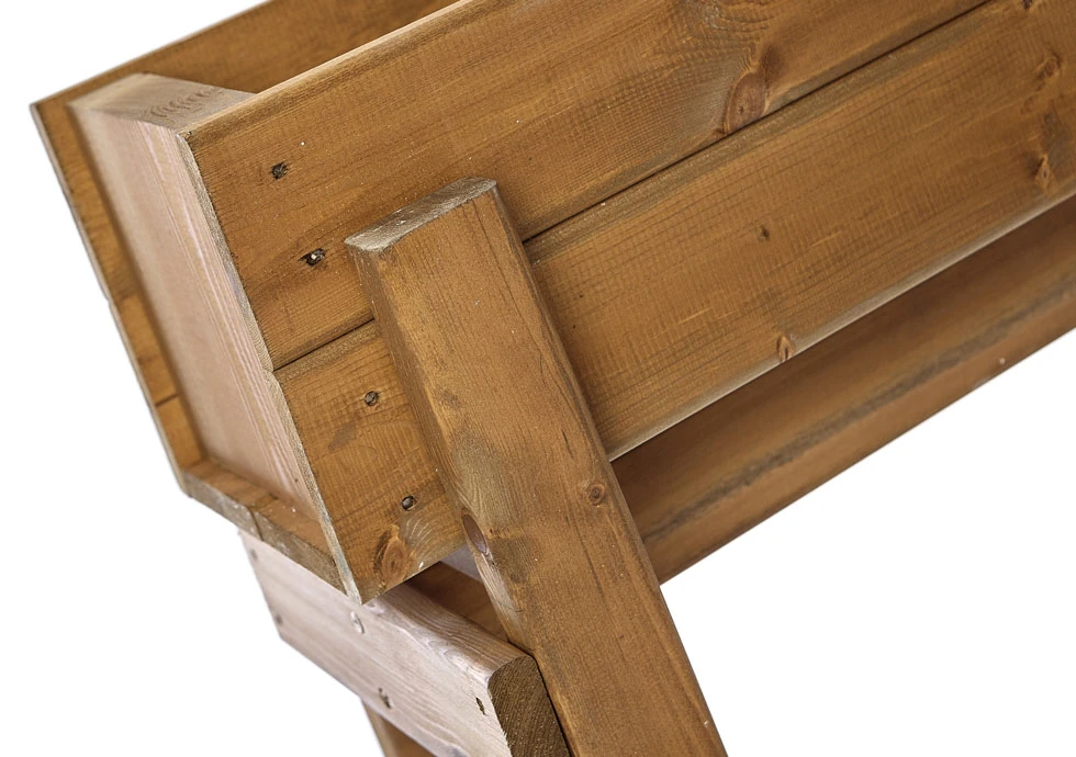 Wooden Garden Planter On Legs 7 Wooden Garden Planter On Legs - Image 5