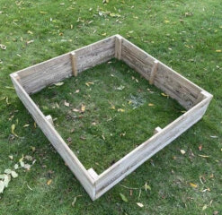 Raised Garden Veg Grow Boxes Kit Wooden 0.6m X 0.6m