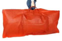 Red Artificial Christmas Tree Storage Bag