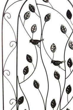 Climbing Plant Trellises Vine Supports Black 7 Climbing Plant Trellises Vine Supports Black -Garden Planting Supplies Store rose arch trellis 2