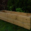 Garden Wooden Planter Long Decking Timber Trough 3ft