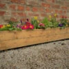 Large Garden Wooden Planter Long Decking Timber Trough 4ft -Garden Planting Supplies Store ruddings wood planter 3