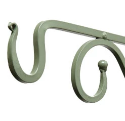 40cm Sage Green Hanging Basket Twist Bracket