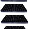 Set Of 4 X 104 Heavy Weight Individual Cells Insert Plug Trays -Garden Planting Supplies Store seed trays