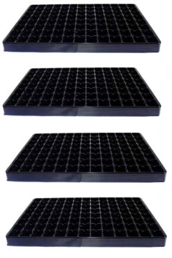 Set Of 4 X 104 Heavy Weight Individual Cells Insert Plug Trays