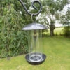 Hammered Steel 2-Port Seed Feeder 1 Hammered Steel 2-Port Seed Feeder -Garden Planting Supplies Store small feeder