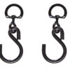 Set Of 2 X Heavy Duty Hanging Basket Swivel Hooks 1 Set Of 2 X Heavy Duty Hanging Basket Swivel Hooks -Garden Planting Supplies Store small hooks