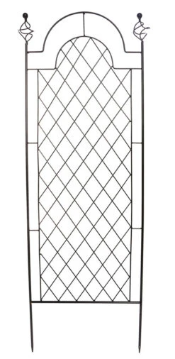 Spiral Wall Trellis Design Garden Black 120cm 7 Spiral Wall Trellis Design Garden Black 120cm -Garden Planting Supplies Store spira trellis black1