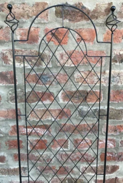 Spiral Wall Trellis Design Garden Black 120cm 6 Spiral Wall Trellis Design Garden Black 120cm -Garden Planting Supplies Store spiral plant trellis black