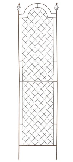 Garden Wall Trellis Spiral Design Rust Effect Large 200cm 8 Garden Wall Trellis Spiral Design Rust Effect Large 200cm -Garden Planting Supplies Store spiral rust trellis 2