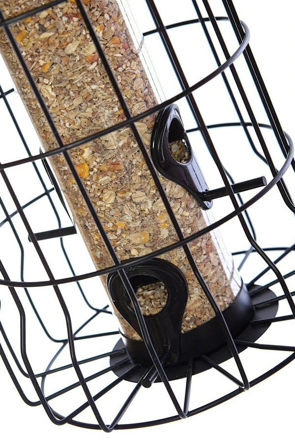 Metal Squirrel Proof Wild Bird Seed Feeder Cage