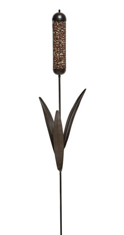 Bulrush Peanut Bird Feeder Plant Stake -Garden Planting Supplies Store stake bird feeder