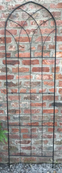 Garden Trellis Metal Plant Privacy Trellises Extra Large Black 2.1m -Garden Planting Supplies Store sweet pea trellis 3