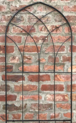 Garden Trellis Metal Plant Privacy Trellises Extra Large Black 2.1m -Garden Planting Supplies Store sweet pea trellis 4