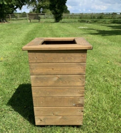 Tall Wooden Outdoor Planter Tan 10 Tall Wooden Outdoor Planter Tan -Garden Planting Supplies Store tall patio planter 2