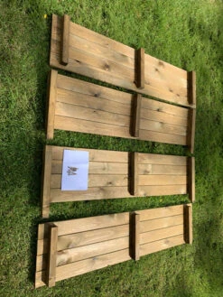 Raised Wooden Garden Bed Planter Grow Bed 0.9m X 0.9m -Garden Planting Supplies Store vegetable bed 4