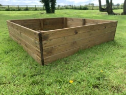 Wooden Raised Vegetable Bed Extra Deep 1.2m X 1.2m