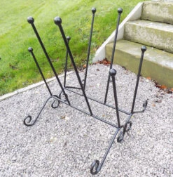 Adult & Kids Metal Welly Boot Rack Holder - Wellington Rack