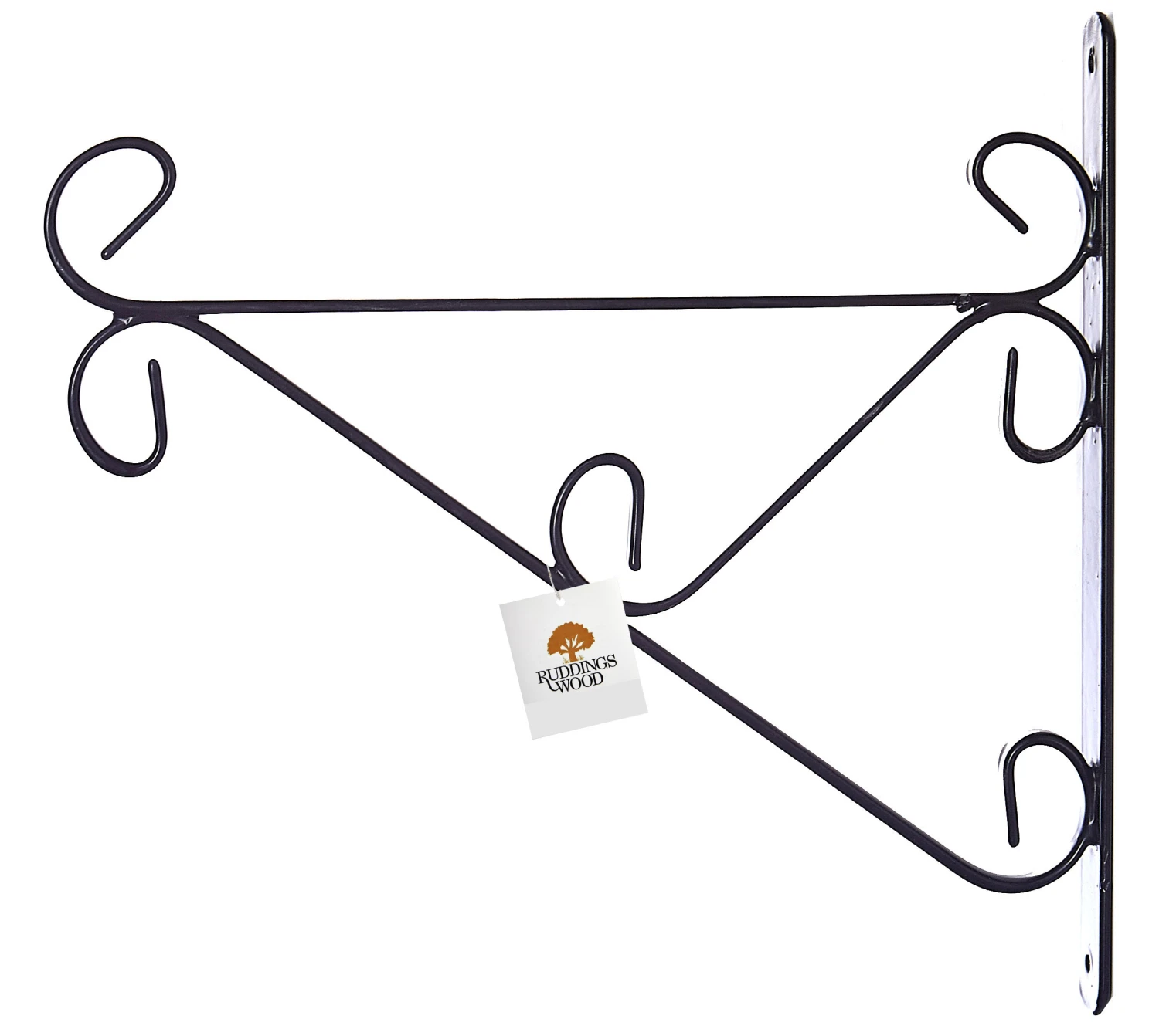 38cm Heavy Duty Hanging Basket Metal Wall Bracket 4 38cm Heavy Duty Hanging Basket Metal Wall Bracket - Image 2