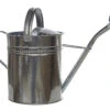 10L Large Round Galvanised Watering Can -Garden Planting Supplies Store watering can