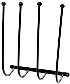 Wall Mounted Metal Wellington Boot Rack Holder