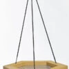 Hanging Wooden Wild Bird Feeding Tray