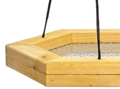 Hanging Wooden Wild Bird Feeding Tray 7 Hanging Wooden Wild Bird Feeding Tray -Garden Planting Supplies Store wood tray feeder 2