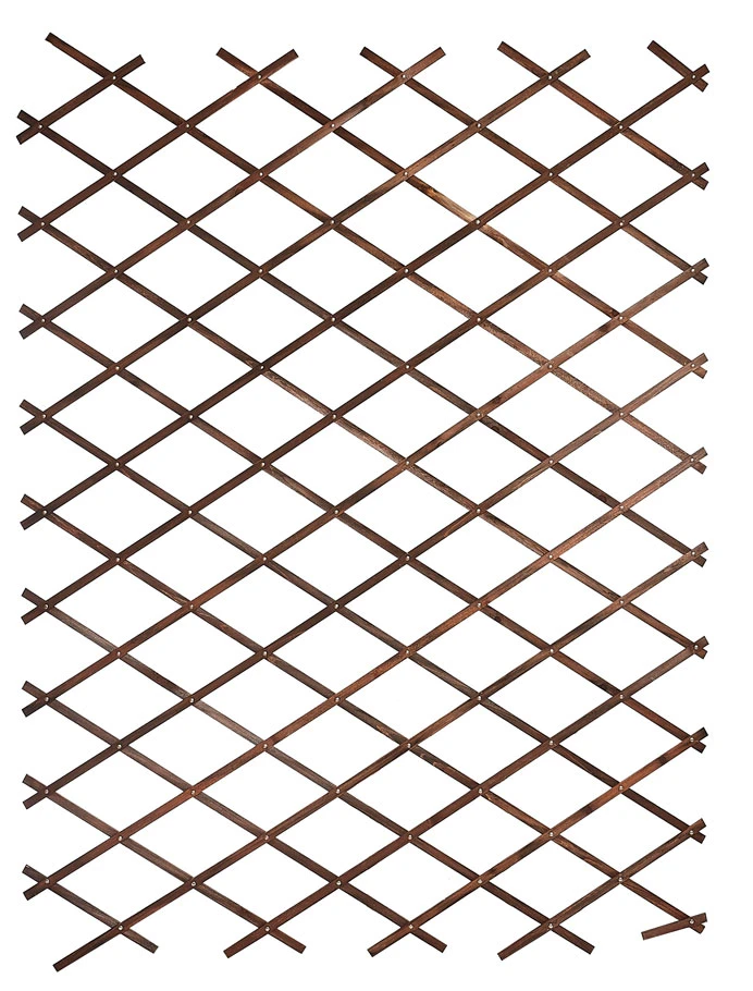 Riveted Diamond Expanding Wood Garden Trellis 180cm X 120cm 5 Riveted Diamond Expanding Wood Garden Trellis 180cm X 120cm - Image 3