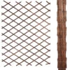 Riveted Diamond Expanding Wood Garden Trellis 180cm X 90cm -Garden Planting Supplies Store wood trellis 3