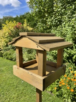 Wooden Bird Table Garden Feeder Deluxe READY MADE 8 Wooden Bird Table Garden Feeder Deluxe READY MADE -Garden Planting Supplies Store wooden bird table 3