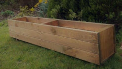 Wooden Garden Planter Trough Container Box PotExtra Large 9 Wooden Garden Planter Trough Container Box PotExtra Large -Garden Planting Supplies Store wooden flower pots 2