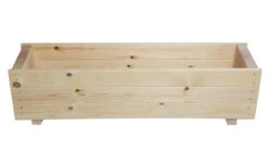 Wooden Flower Planter Trough Plant Pot Box Large 9 Wooden Flower Planter Trough Plant Pot Box Large -Garden Planting Supplies Store wooden garden pots 2