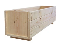 Wooden Flower Planter Trough Plant Pot Box Large