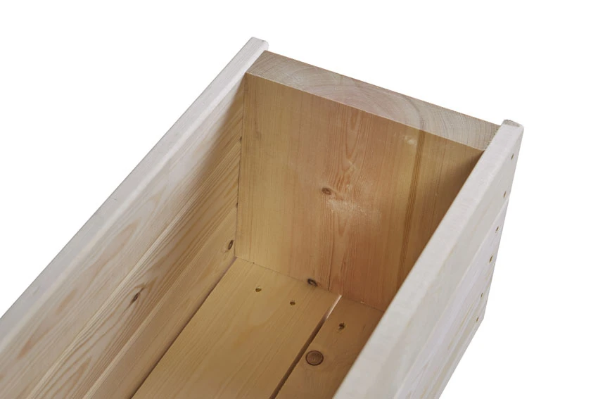 Wooden Flower Planter Trough Plant Pot Box Large 7 Wooden Flower Planter Trough Plant Pot Box Large - Image 5