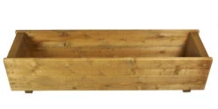 90cm Wooden Trough Planter